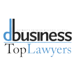 A logo for a magazine called business top lawyers.